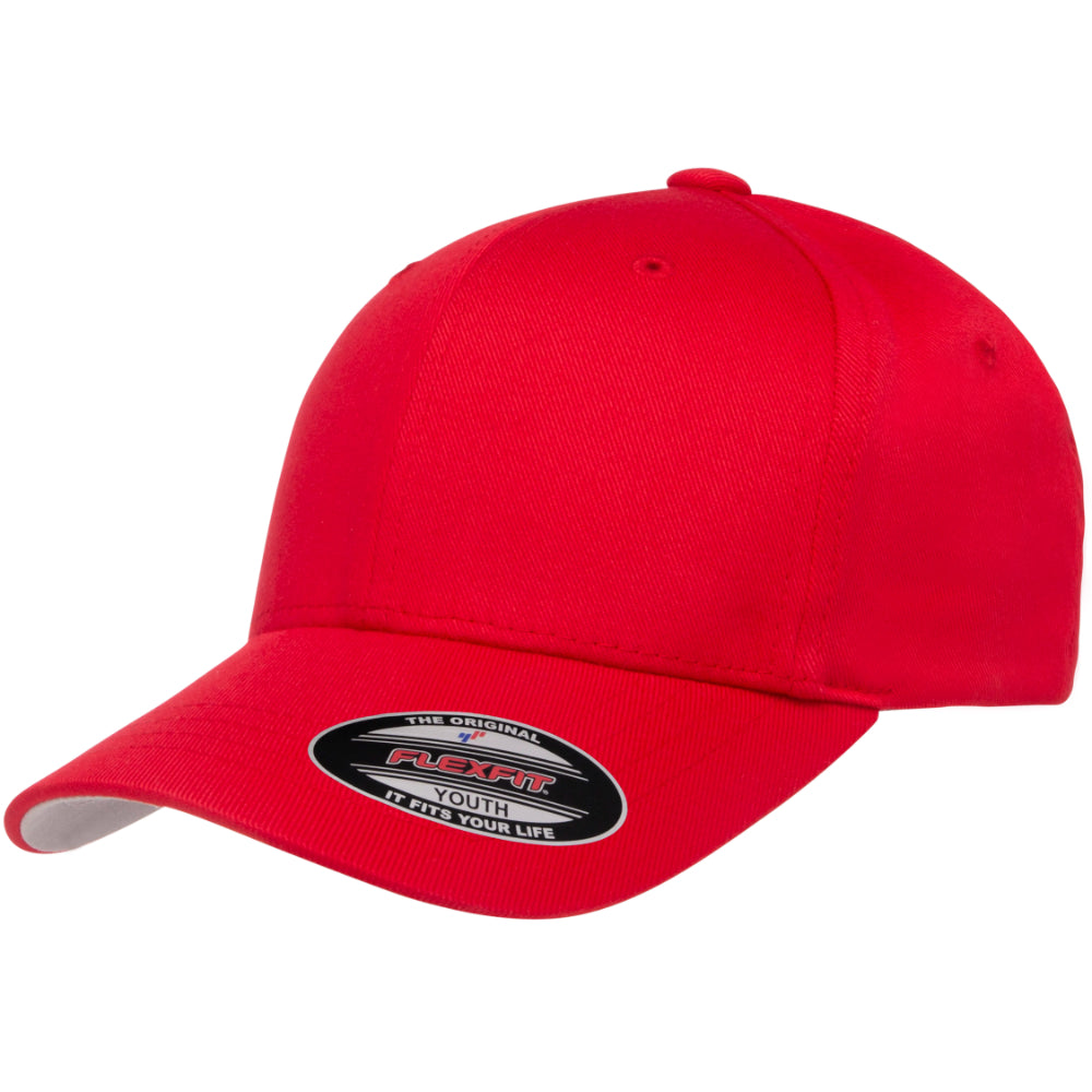 Flexfit Combed Youth Cotton Blend Fitted Cap 6277Y