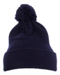 YP Classics 1501P Pom-Pom Cuffed Knit Beanie