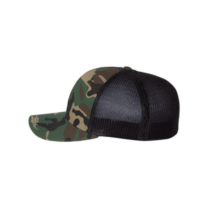 Richardson 110 R-Flex Trucker Mesh Fitted Hat Additional Image 1