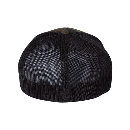 Richardson 110 R-Flex Trucker Mesh Fitted Hat Additional Image 2