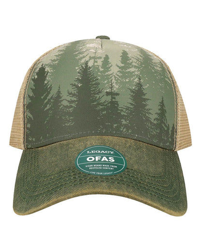 LEGACY OFAFP Old Favorite Five-Panel Trucker Cap