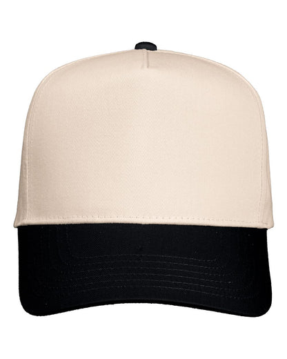 Valucap 8869 Five-Panel Twill Cap