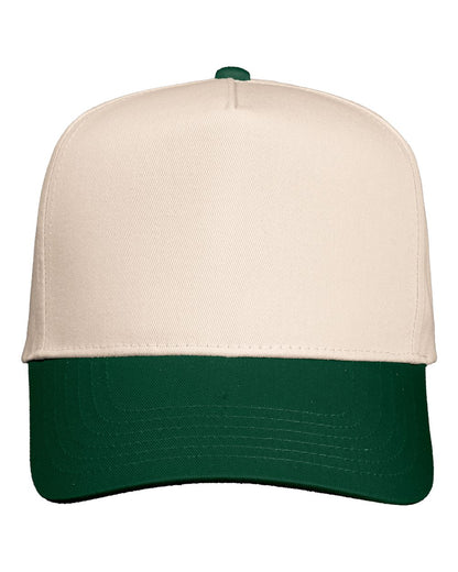 Valucap 8869 Five-Panel Twill Cap