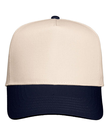 Valucap 8869 Five-Panel Twill Cap