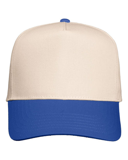 Valucap 8869 Five-Panel Twill Cap