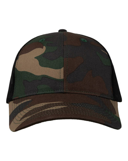 Valucap VC400 Mesh-Back Twill Trucker Cap