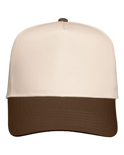 Valucap 8869 Five-Panel Twill Cap