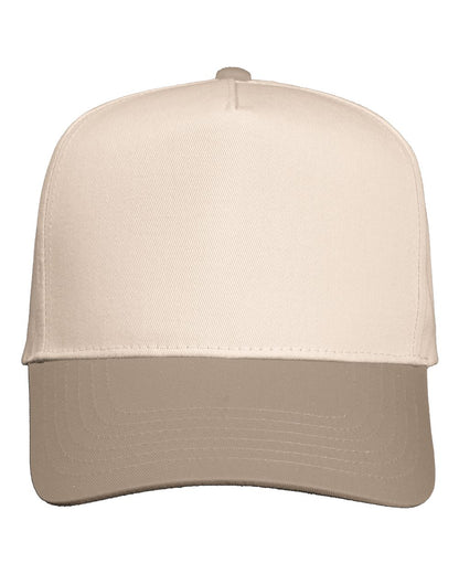 Valucap 8869 Five-Panel Twill Cap
