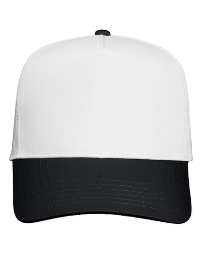 Valucap 8869 Five-Panel Twill Cap