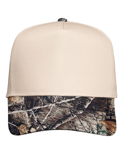 Valucap 8869 Five-Panel Twill Cap
