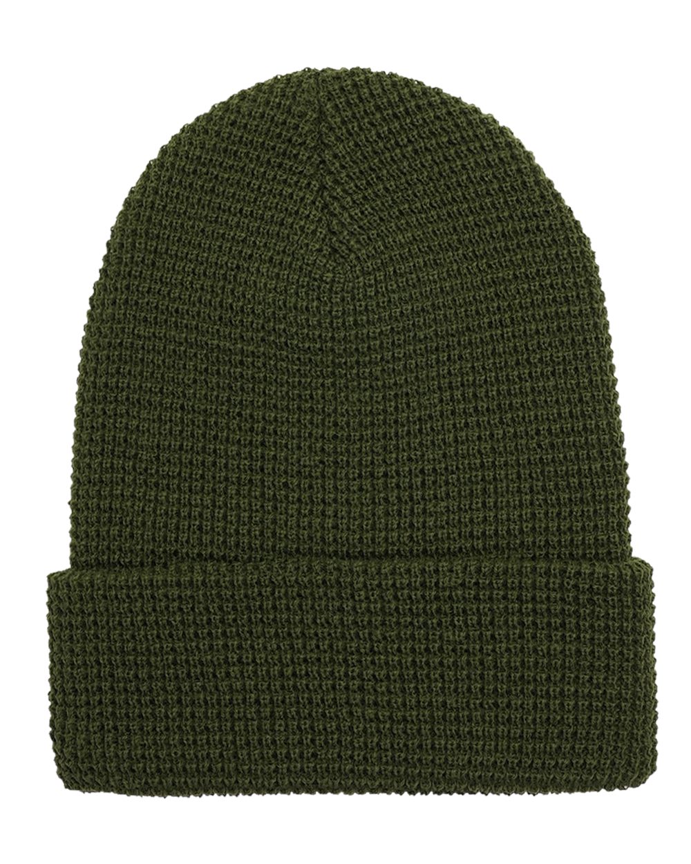 YP Classics 2501KC Waffle Cuffed Knit Beanie