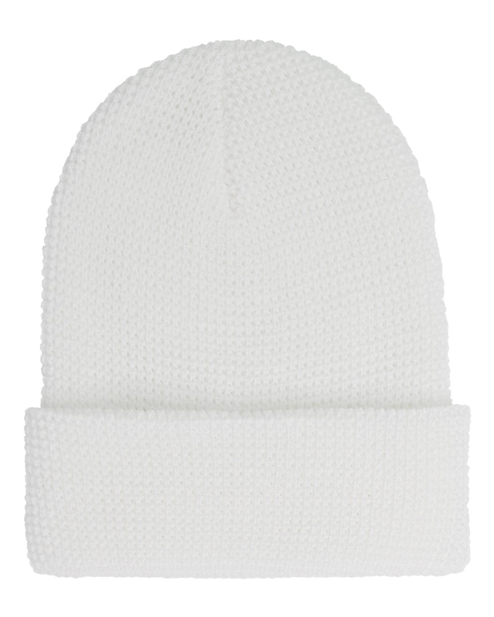 YP Classics 2501KC Waffle Cuffed Knit Beanie