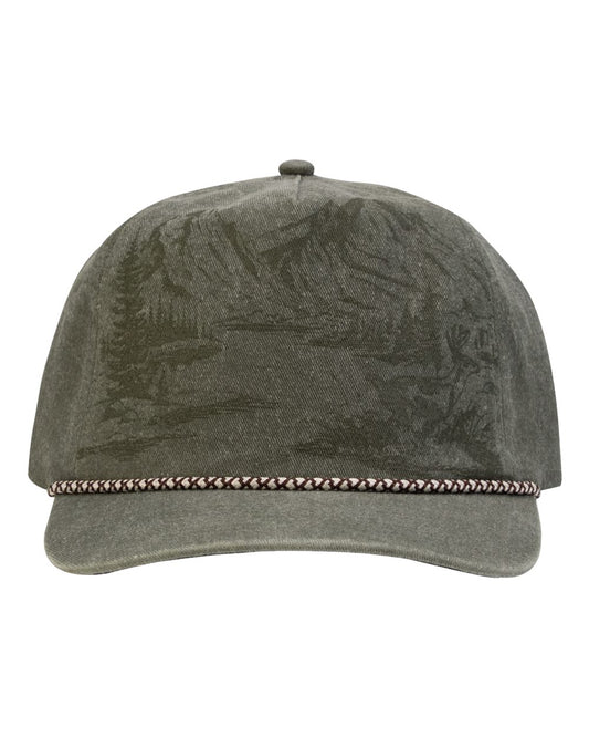DRI DUCK 3283 Buck Nature Scene Cap