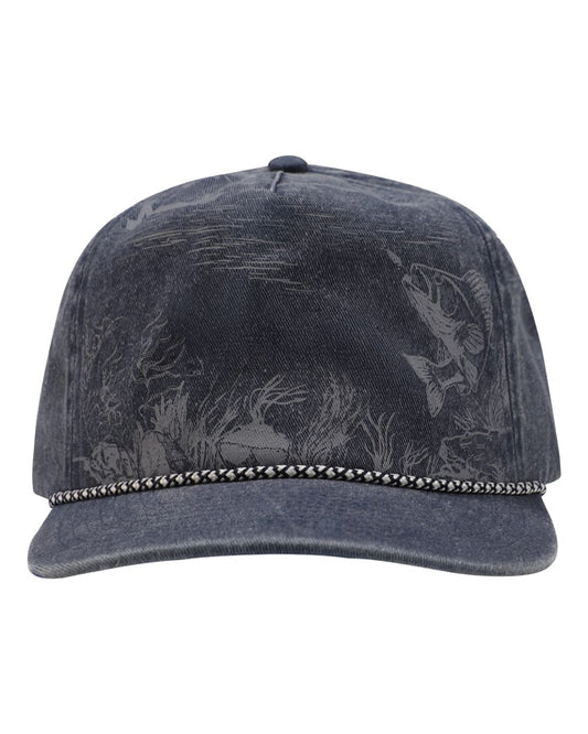 DRI DUCK 3334 Walleye Nature Scene Cap