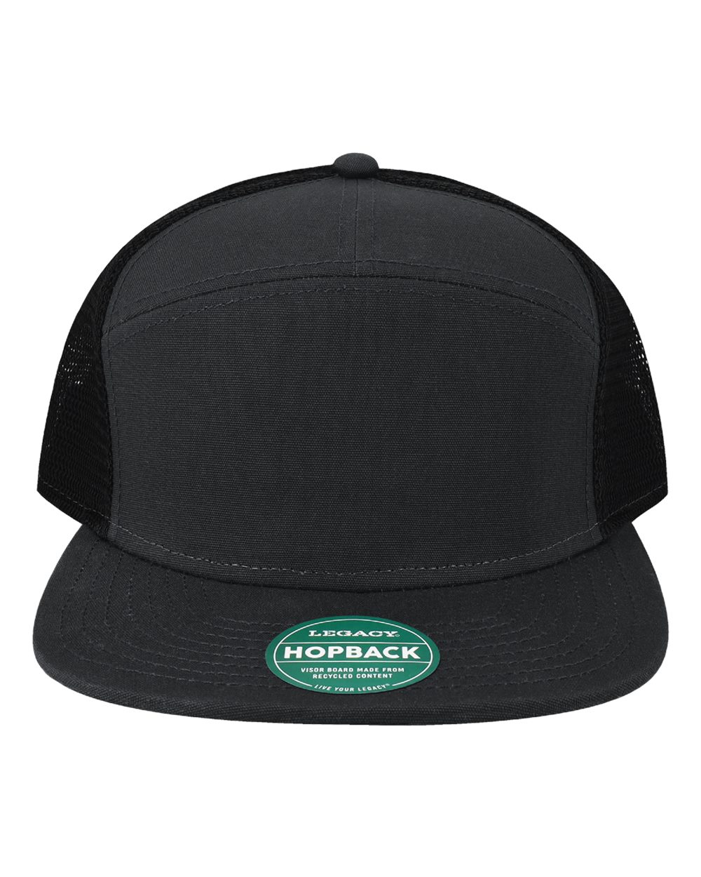 LEGACY H7FB Hopback Seven-Panel Trucker Cap