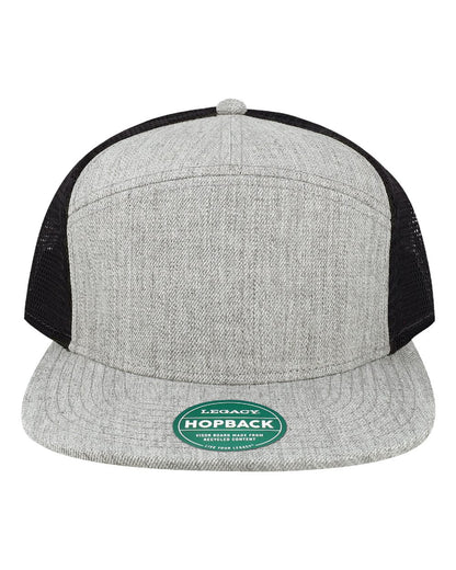LEGACY H7FB Hopback Seven-Panel Trucker Cap