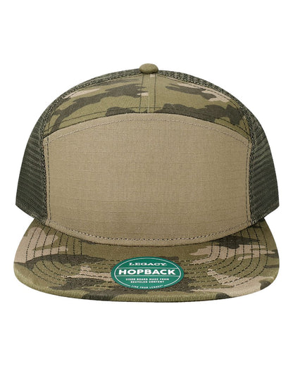 LEGACY H7FB Hopback Seven-Panel Trucker Cap