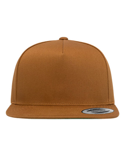 YP Classics 6007 Five-Panel Cotton Twill Snapback Cap
