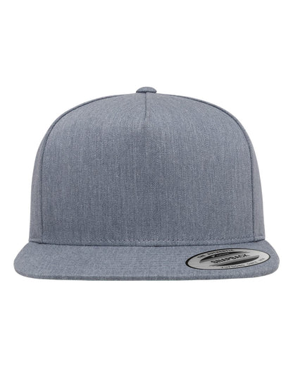 YP Classics 6007 Five-Panel Cotton Twill Snapback Cap
