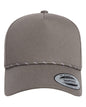 YP Classics 5079BD Retro Cotton Blend Five-Panel Rope Cap