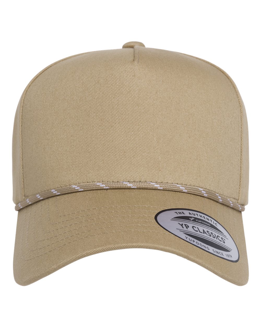 YP Classics 5079BD Retro Cotton Blend Five-Panel Rope Cap