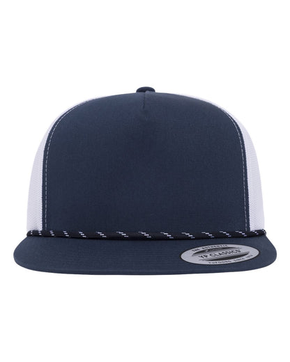 YP Classics 6006BD Classic Five-Panel Trucker Rope Cap