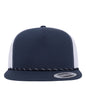 YP Classics 6006BD Classic Five-Panel Trucker Rope Cap