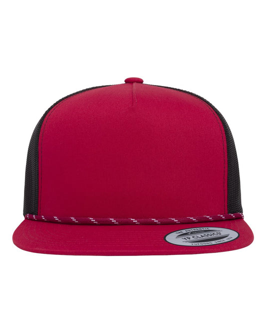 YP Classics 6006BD Classic Five Panel Trucker Rope Cap Additional Image 15