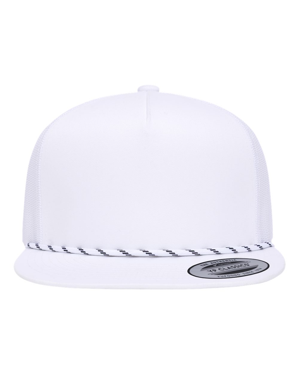 YP Classics 6006BD Classic Five-Panel Trucker Rope Cap