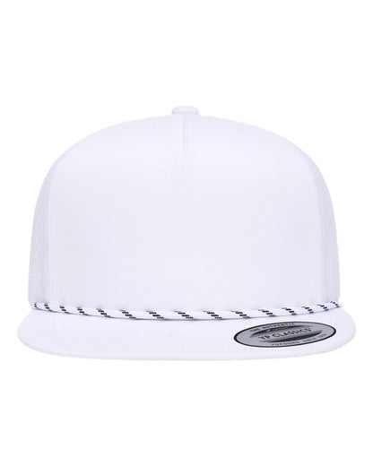 YP Classics 6006BD Classic Five-Panel Trucker Rope Cap