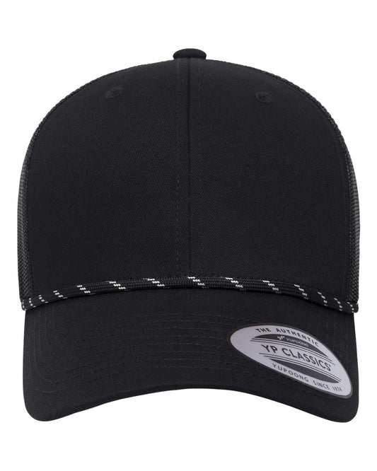 YP Classics 6606BD Retro Trucker Rope Cap