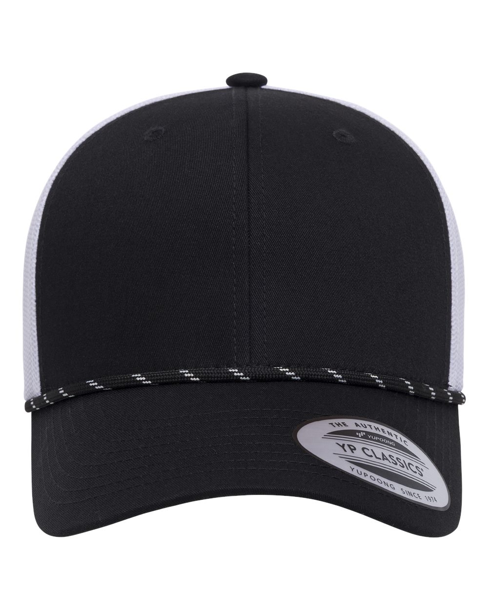 YP Classics 6606BD Retro Trucker Rope Cap