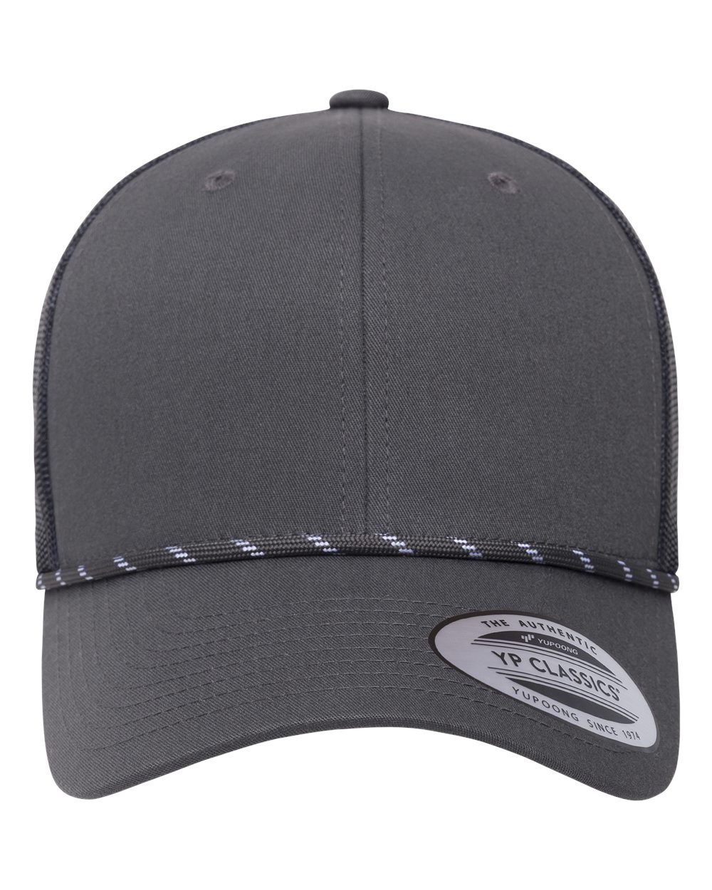 YP Classics 6606BD Retro Trucker Rope Cap