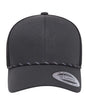 YP Classics 6606BD Retro Trucker Rope Cap