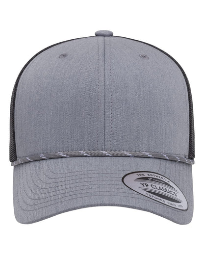 YP Classics 6606BD Retro Trucker Rope Cap