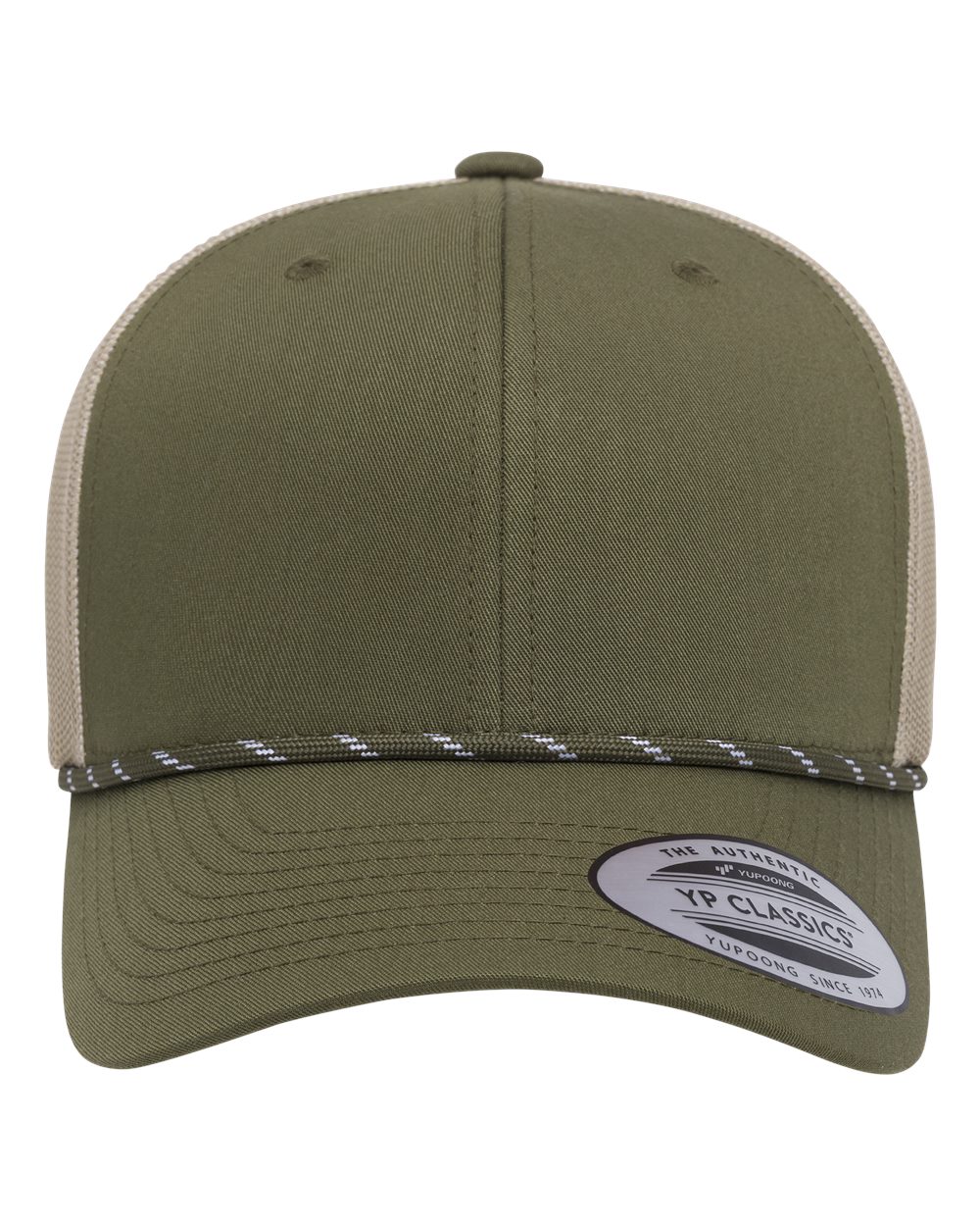 YP Classics 6606BD Retro Trucker Rope Cap