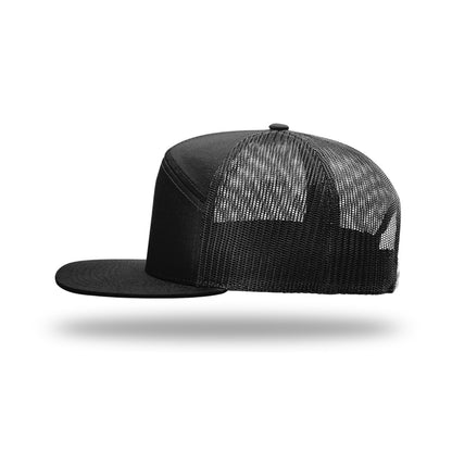 Richardson 168 7-Panel Hi-Profile Trucker Hat Additional Image 1