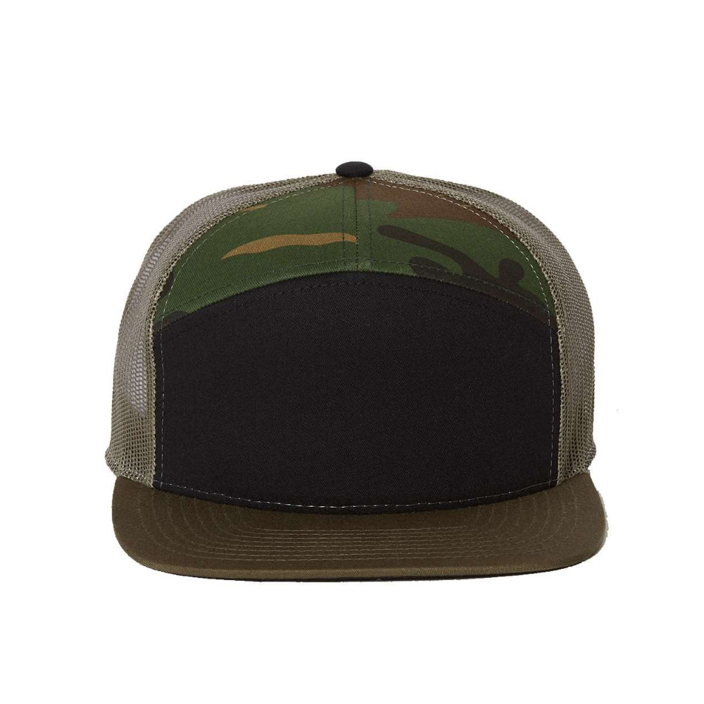 Richardson 168 7-Panel Hi-Profile Trucker Hat Additional Image 4