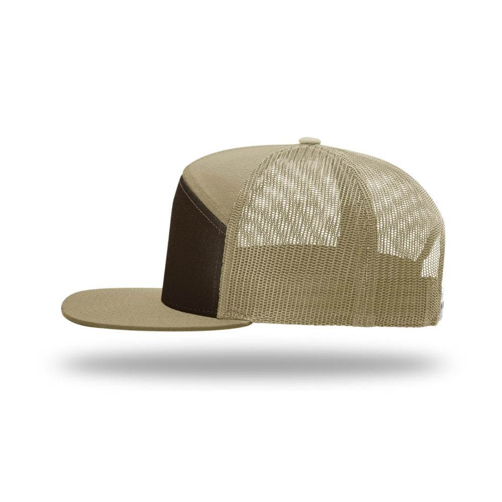 Richardson 168 7-Panel Hi-Profile Trucker Hat Additional Image 8