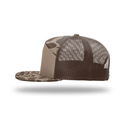 Richardson 168P 7-Panel Hi-Profile Trucker Hat Additional Image 1