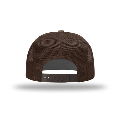 Richardson 168P 7-Panel Hi-Profile Trucker Hat Additional Image 2