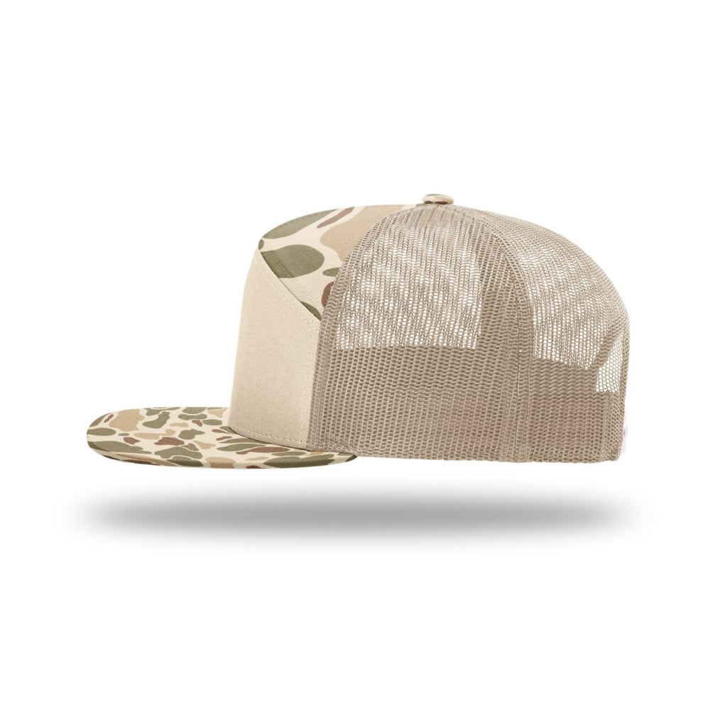 Richardson 168P 7-Panel Hi-Profile Trucker Hat Additional Image 4