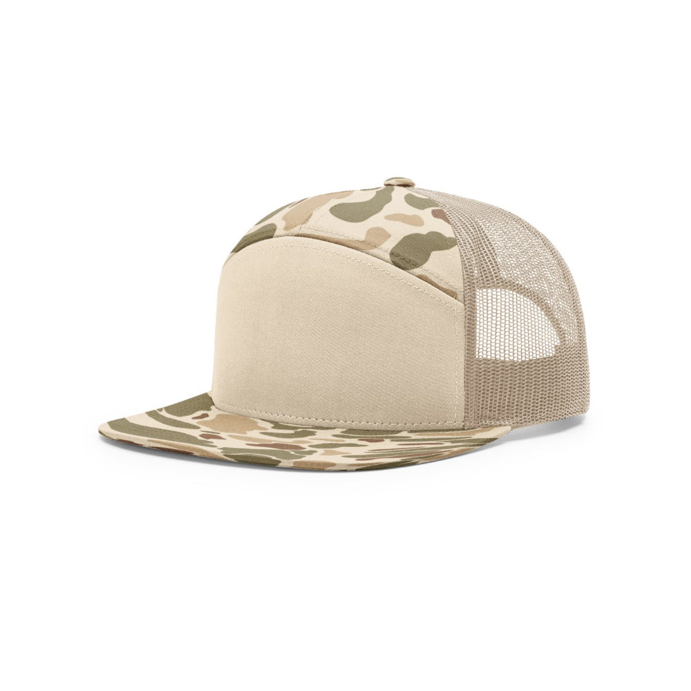 Richardson 168P 7-Panel Hi-Profile Trucker Hat Additional Image 3