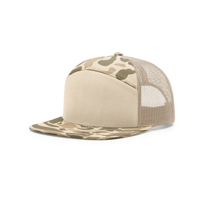 Richardson 168P 7-Panel Hi-Profile Trucker Hat Additional Image 3