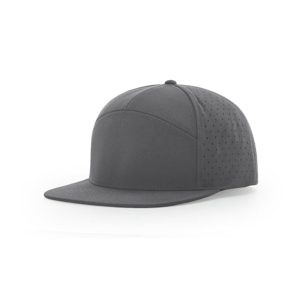 Richardson 169 Cannon 7-Panel Laser Perforated Trucker Additional Image 4