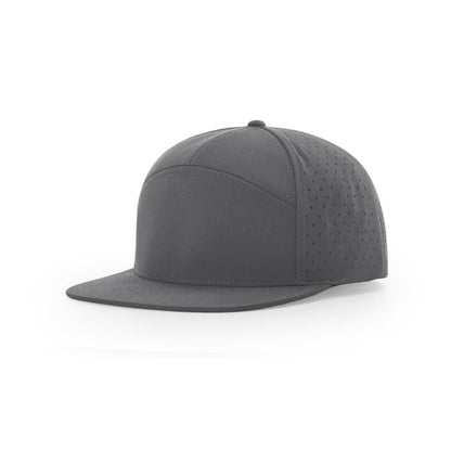 Richardson 169 Cannon 7-Panel Laser Perforated Trucker Additional Image 4