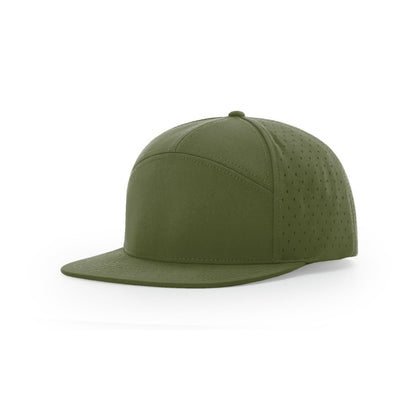 Richardson 169 Cannon 7-Panel Laser Perforated Trucker Additional Image 16
