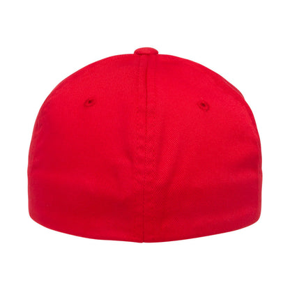 22flexfit combed youth cotton blend fitted cap 6277y navy 4