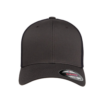 22flexfit trucker hat mesh cap 6511 royal white 3