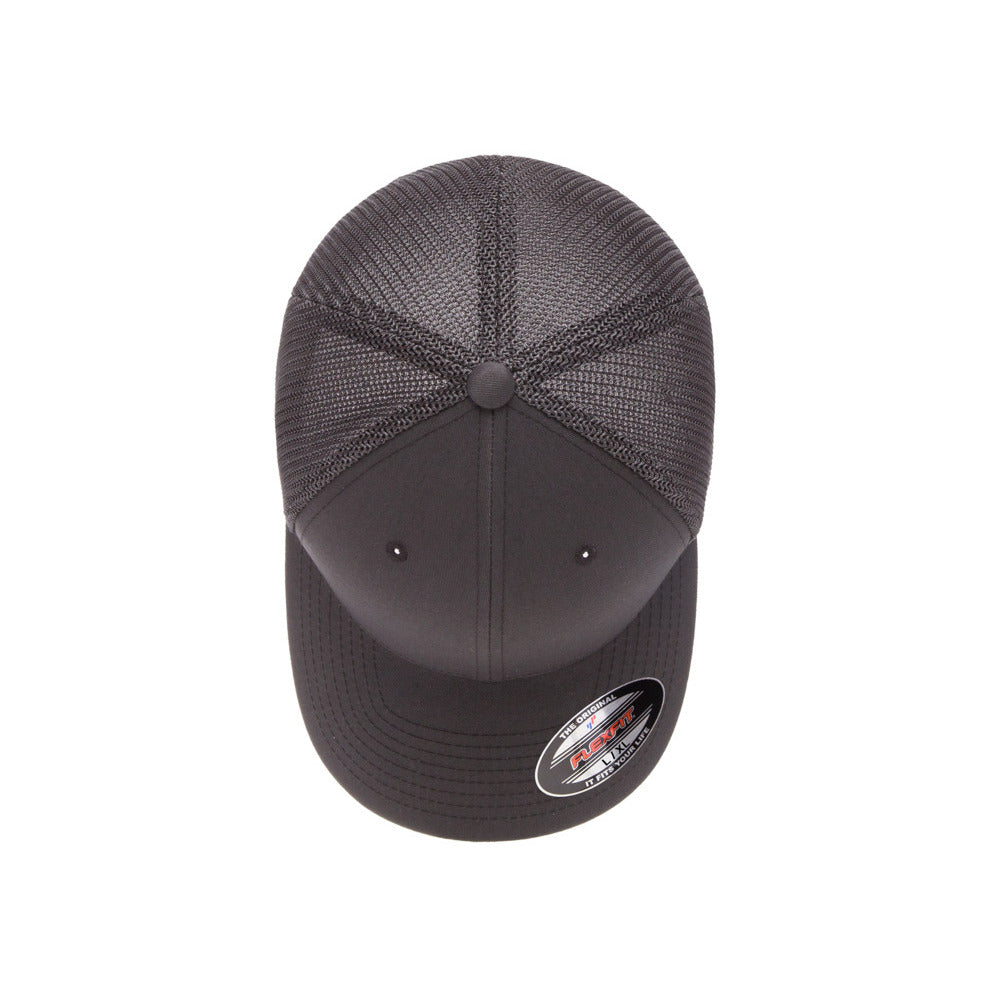 22flexfit trucker hat mesh cap 6511 navy white navy 4